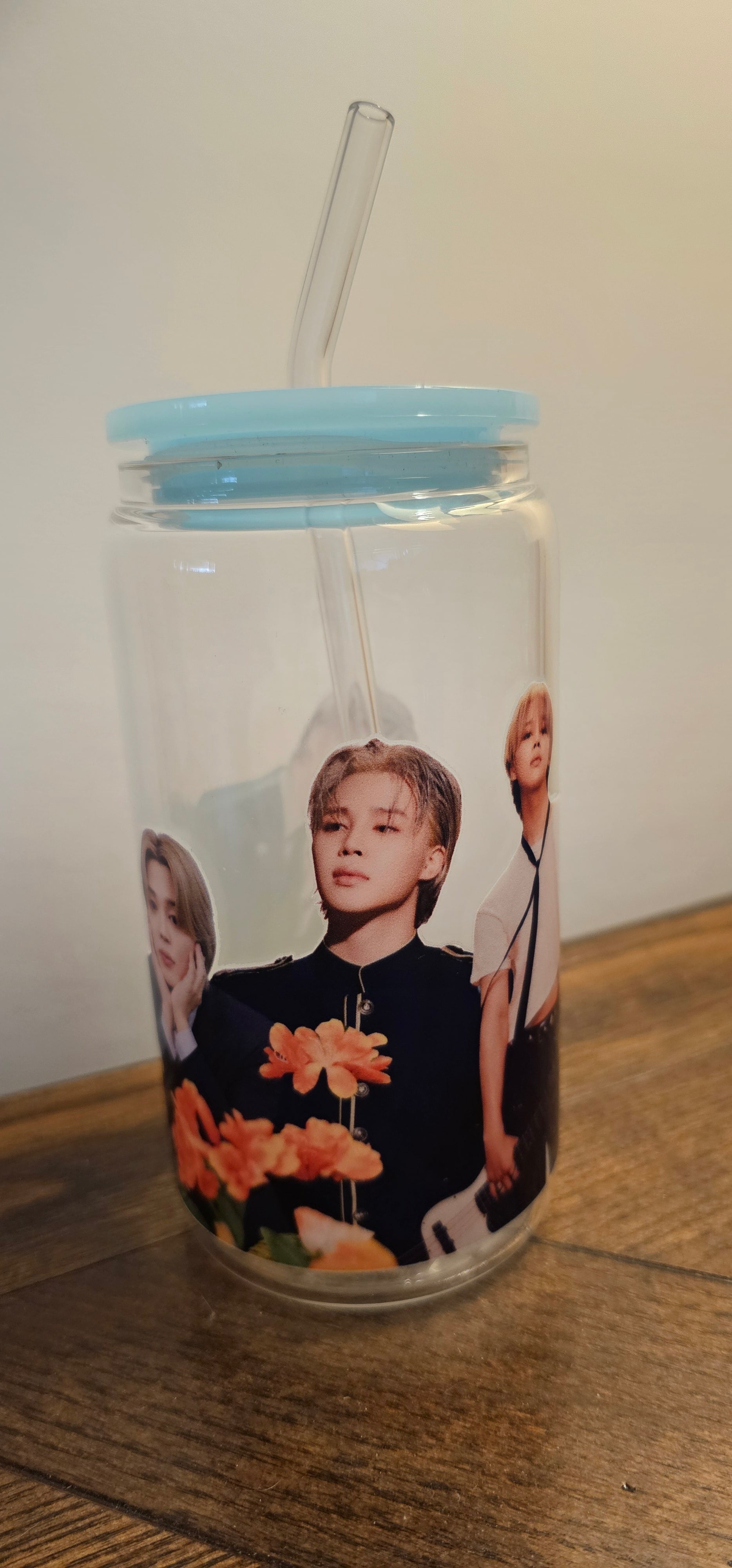 Jimin Muse glass can