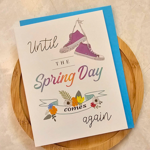 Spring Day Greeting card