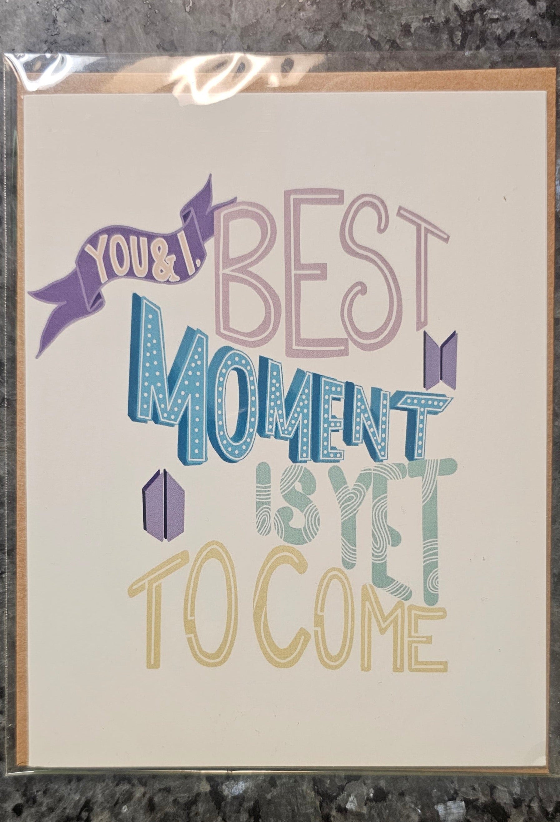 Yet to Come Greeting card