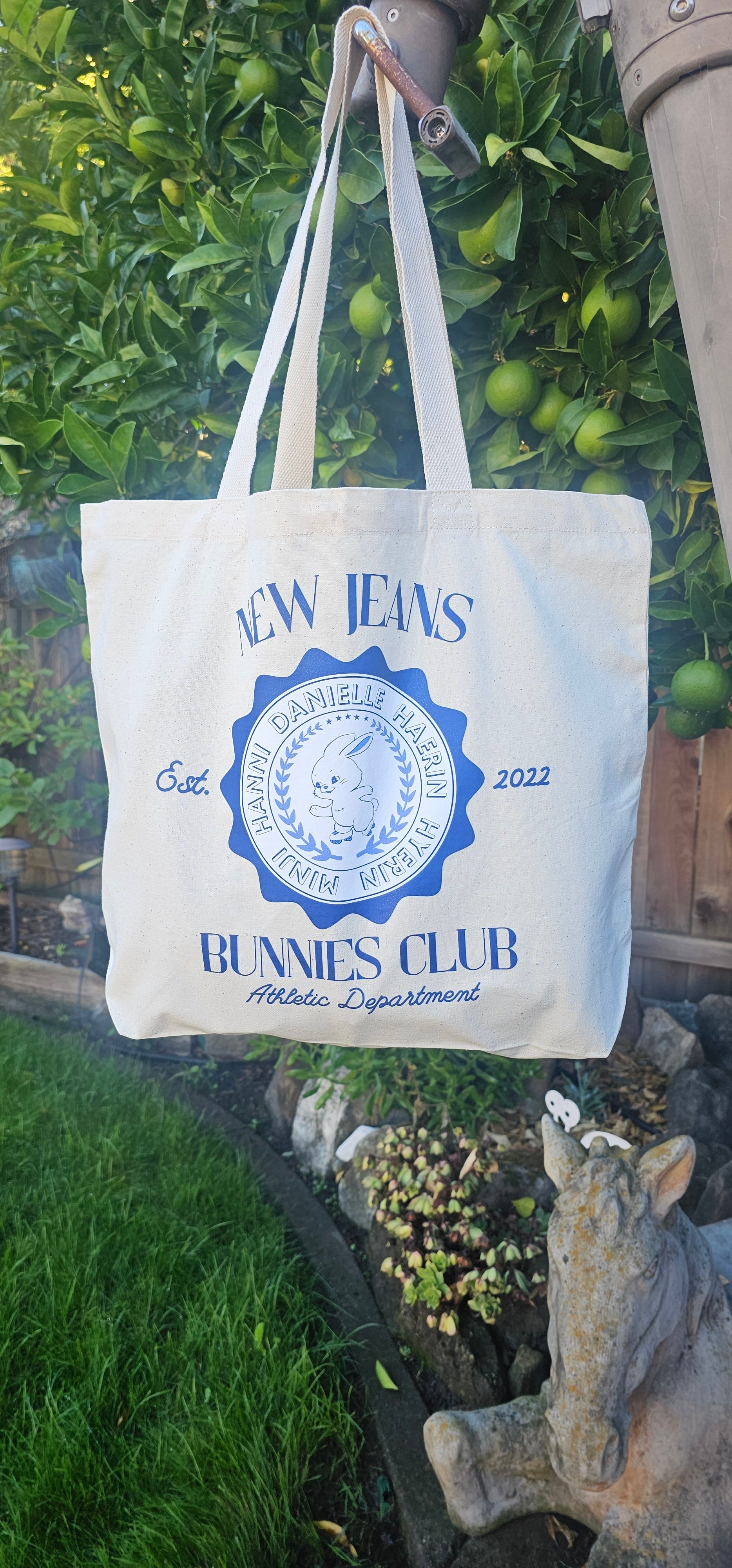 New Jeans Bunnies Club Tote