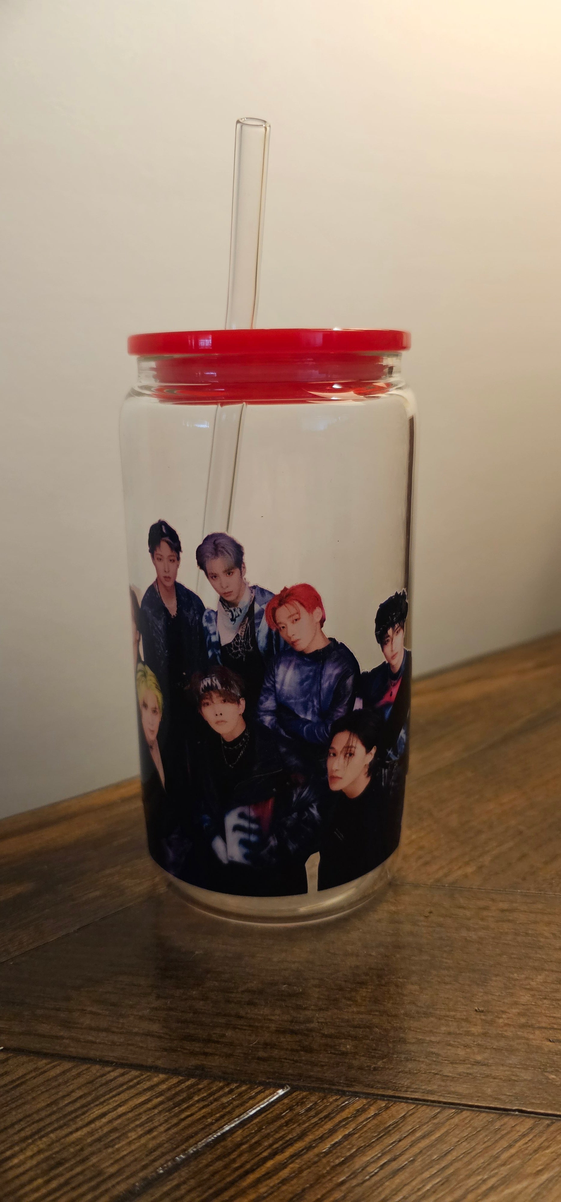 Ateez OT8 glass can