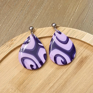 Purple Swirls