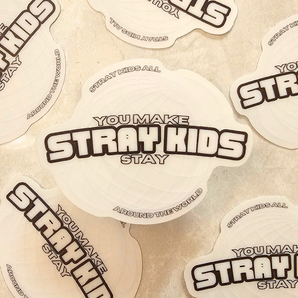 You Make Stray Kids Stay clear sticker