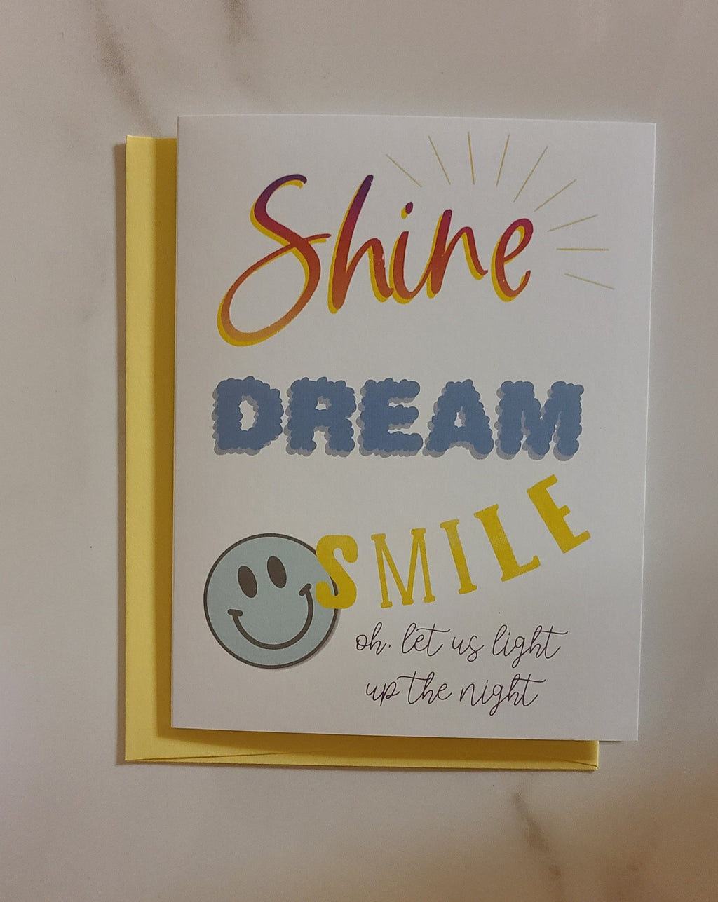 Mikrokosmos Greeting card